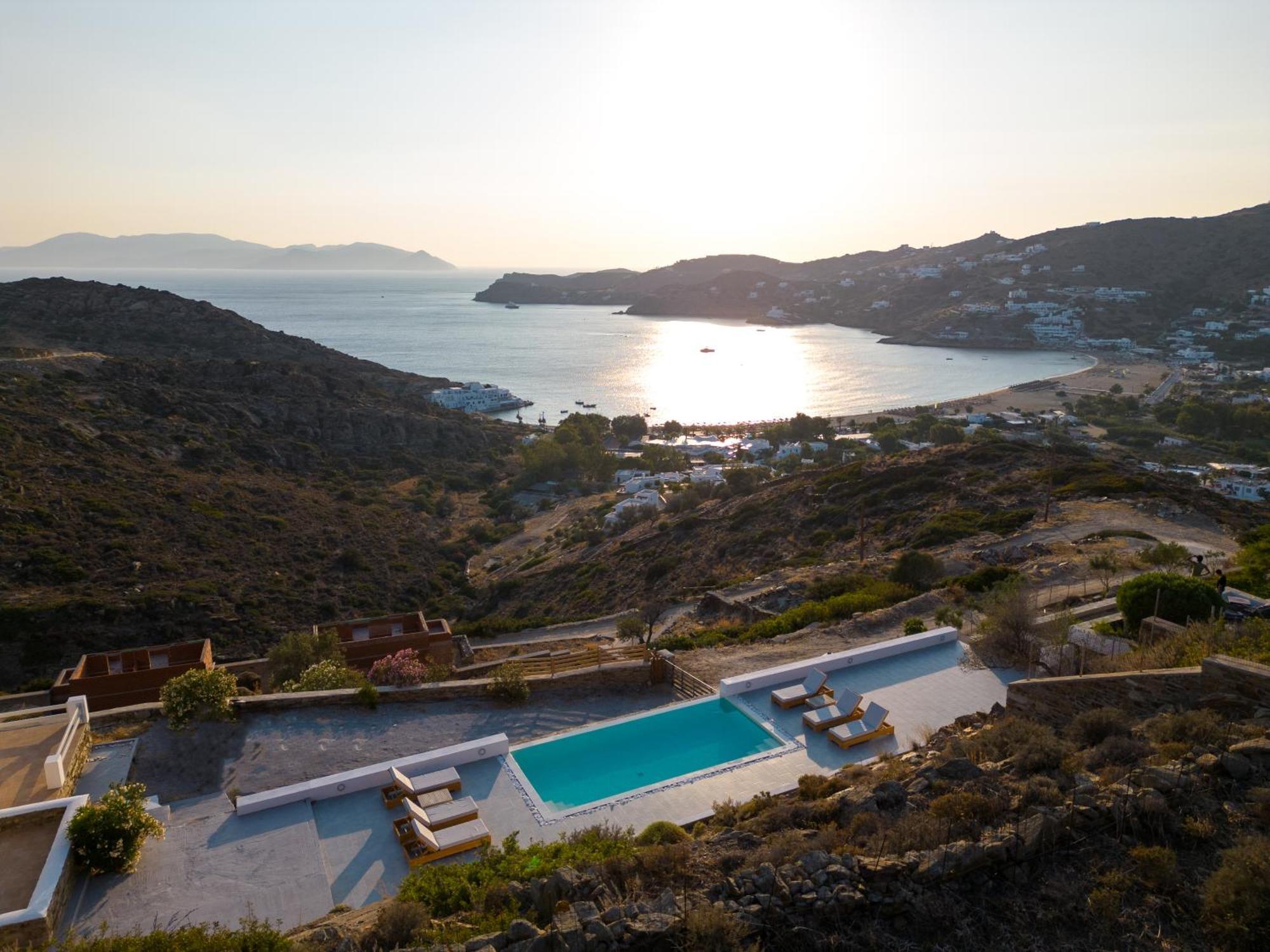 Sea And Sun L Villa Mylopotas Exterior photo