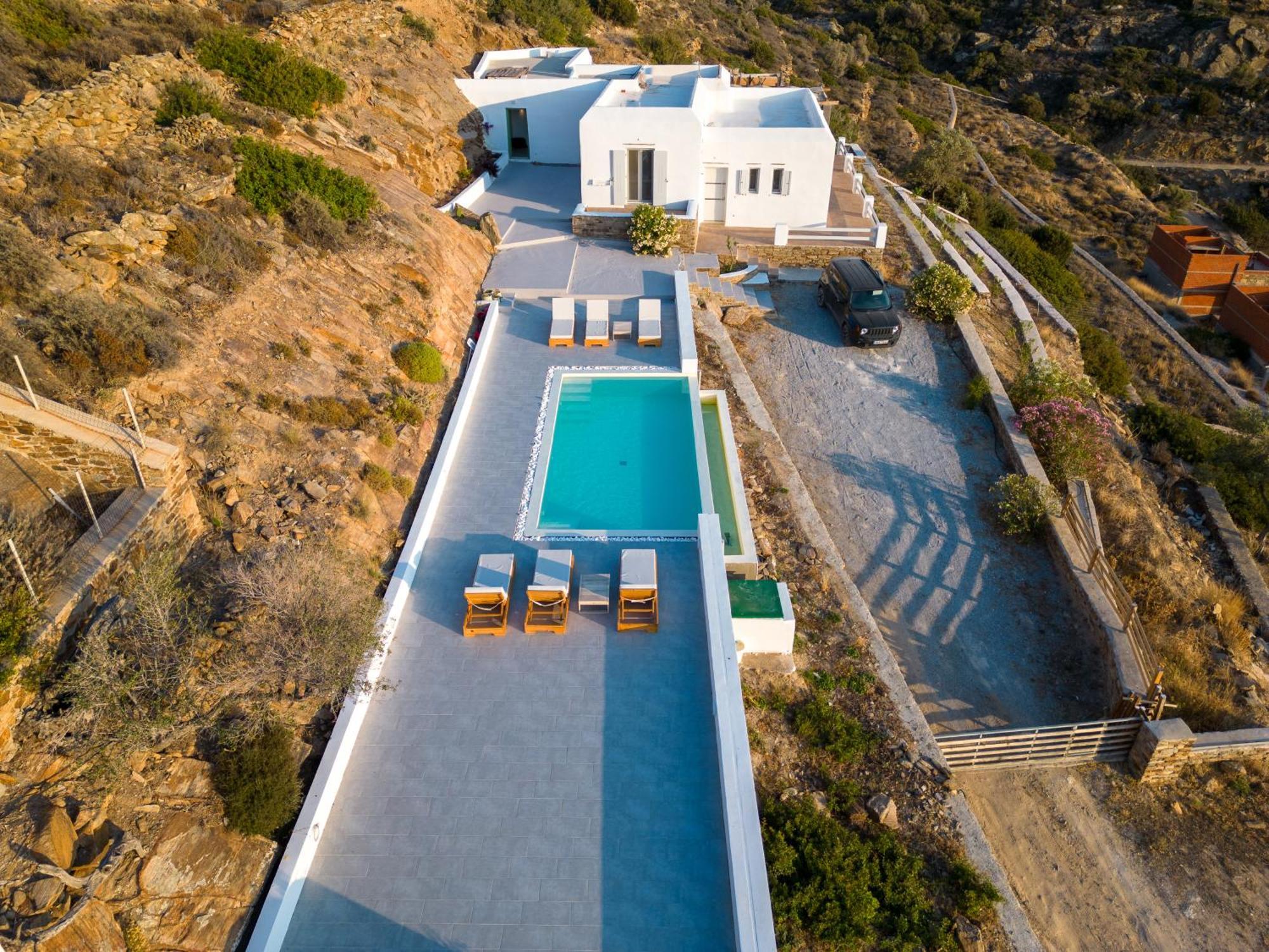 Sea And Sun L Villa Mylopotas Exterior photo
